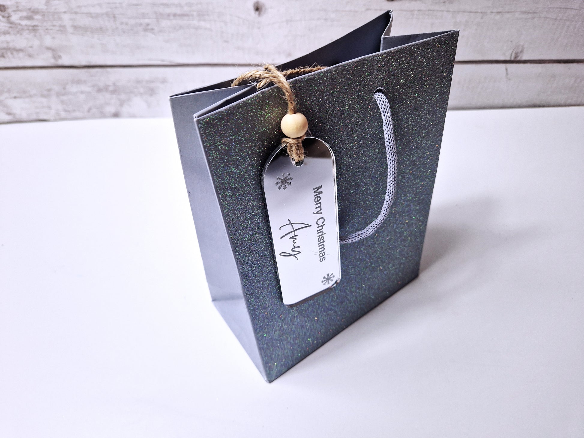 Personalised Christmas gift tag