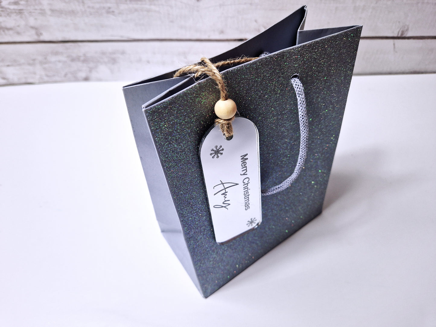 Personalised Christmas gift tag