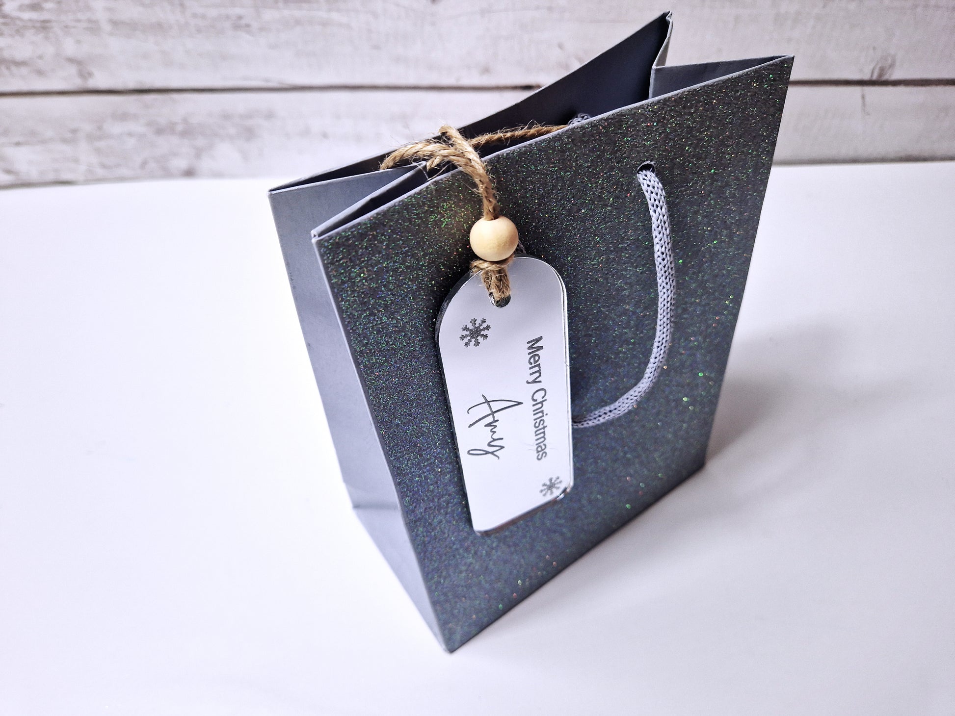 Personalised Christmas gift tag