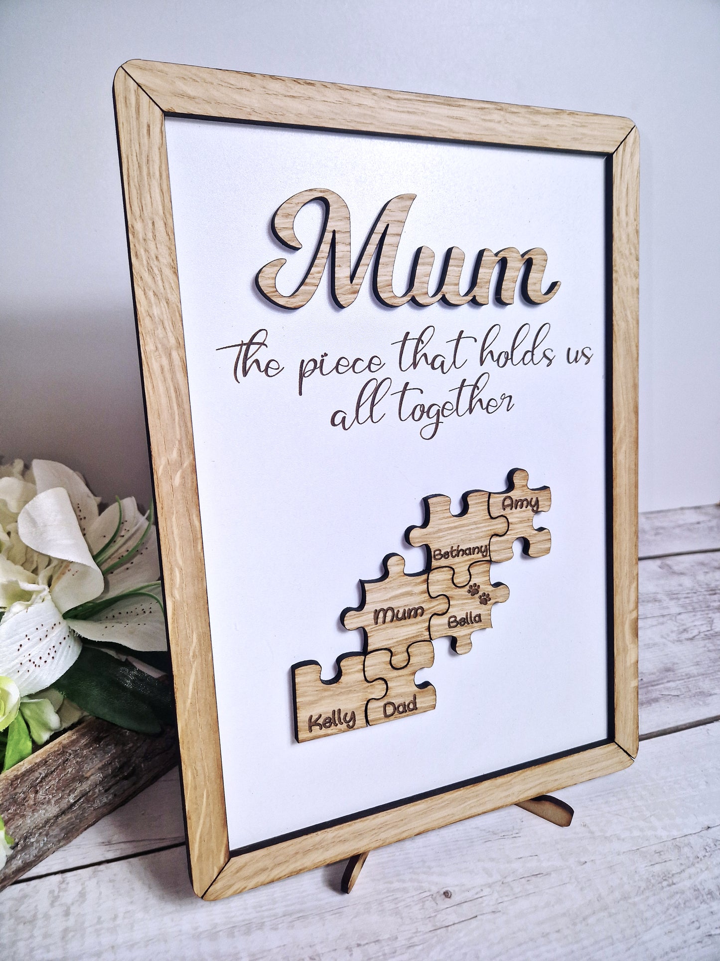 The piece that holds us together mothers day gift