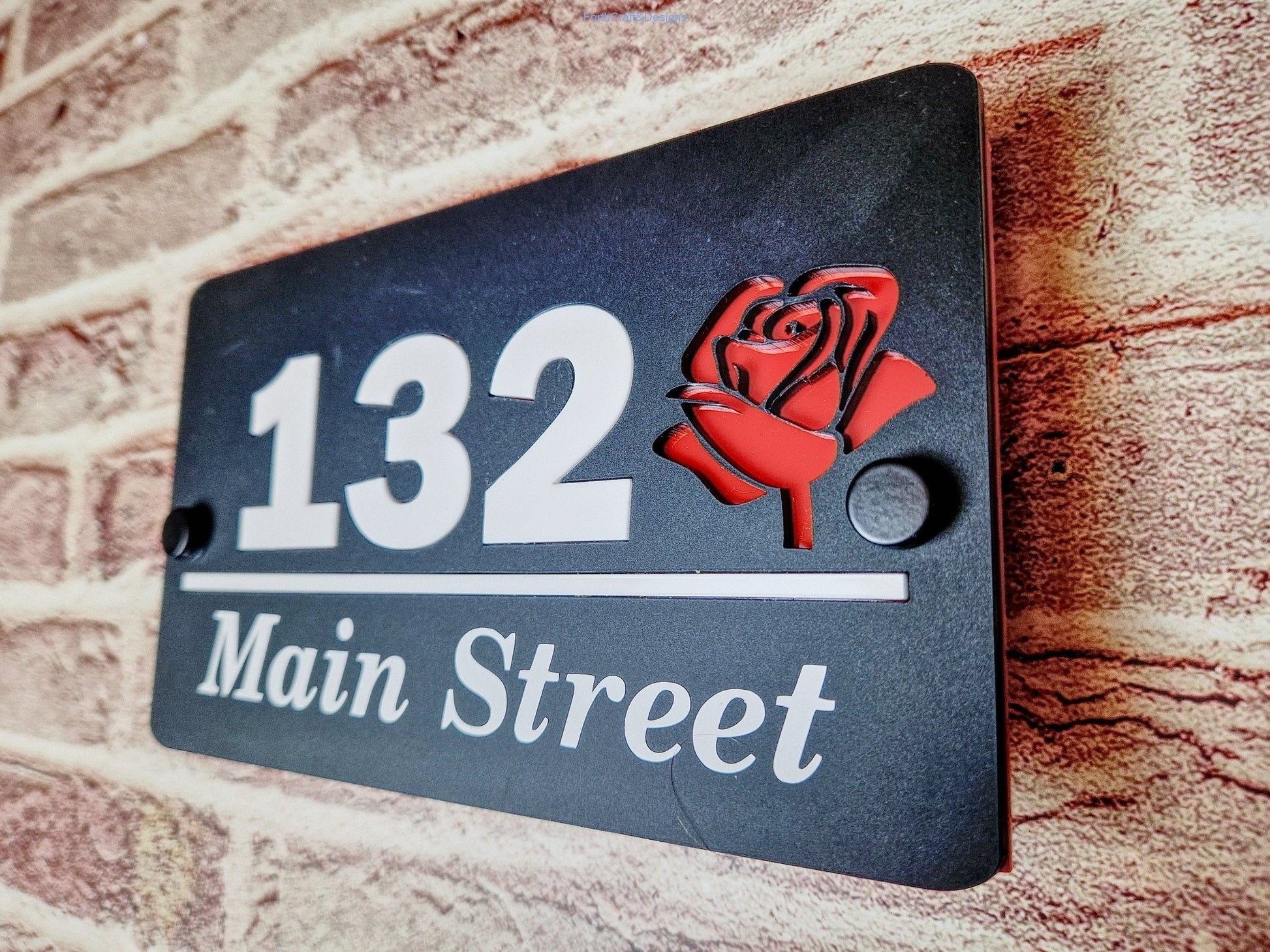 Personalised door number