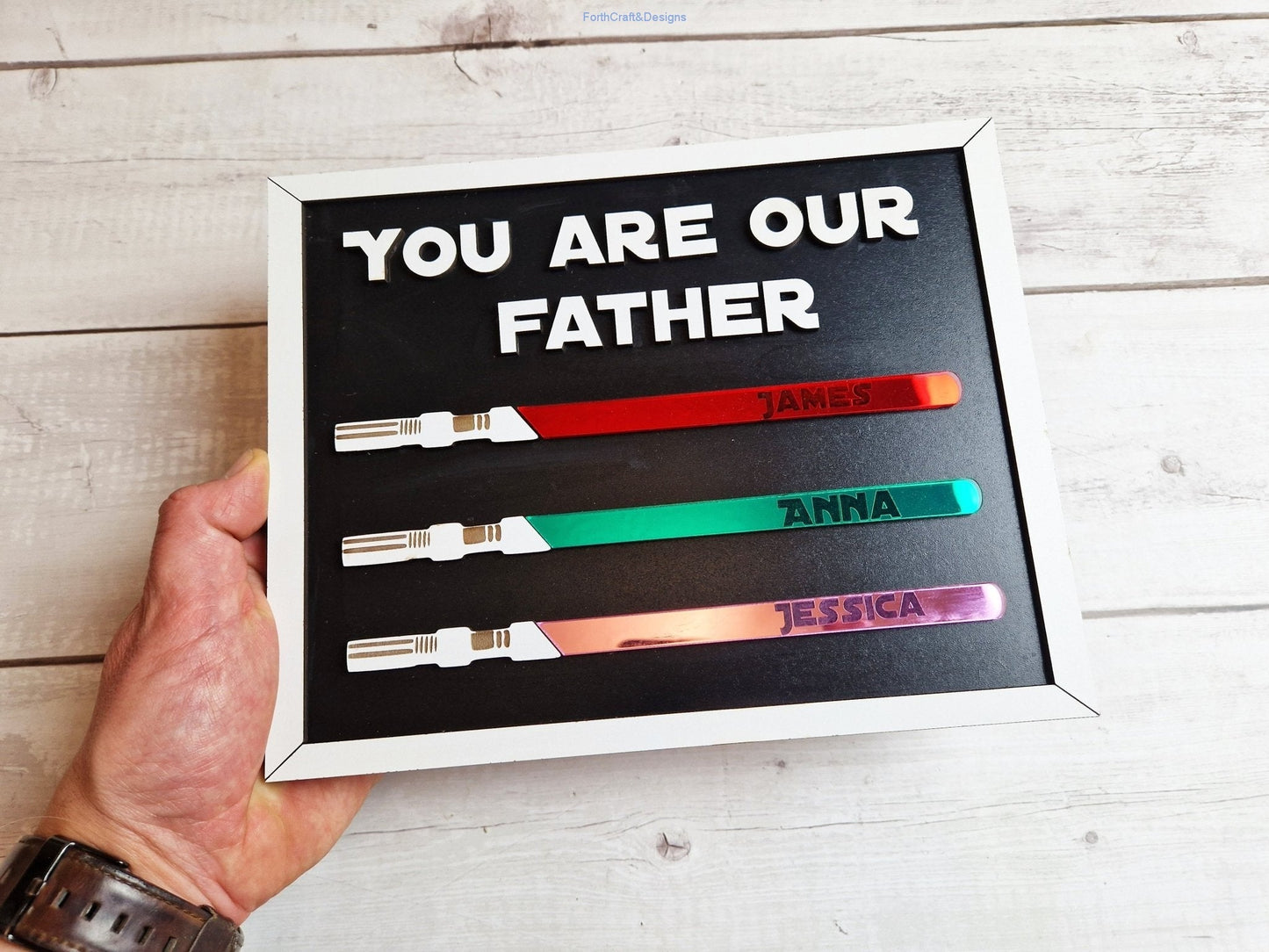 Personalised Fathers day gift.