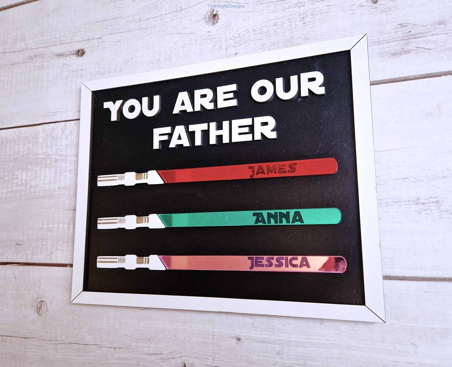 Personalised Fathers day gift.-Forth Craft and Designs