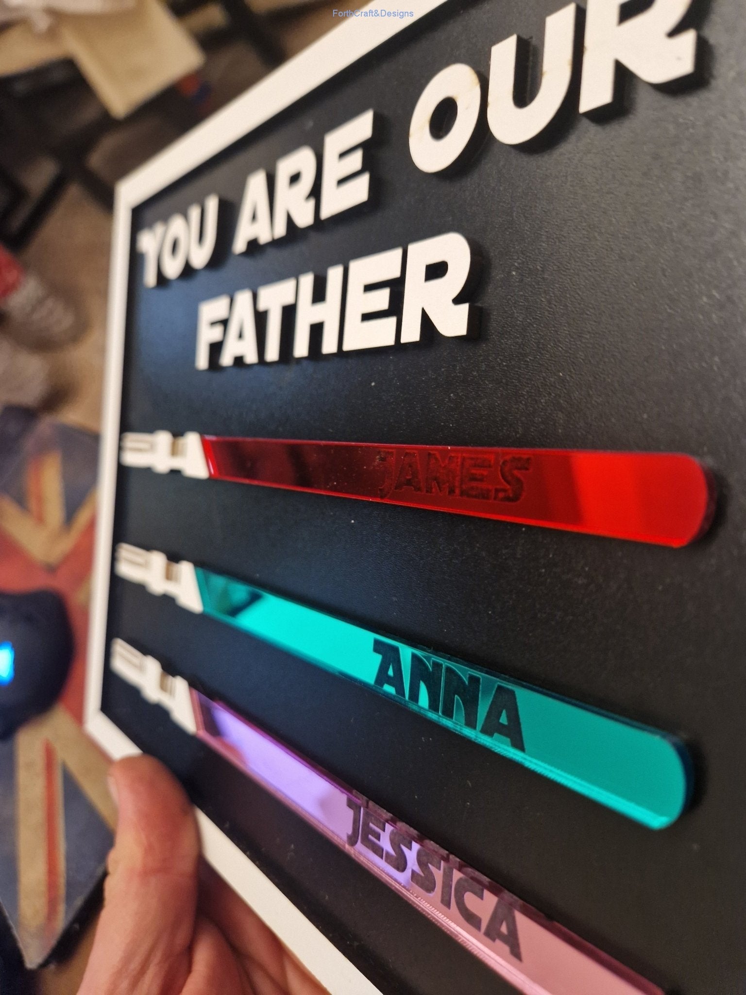 Personalised Fathers day gift.
