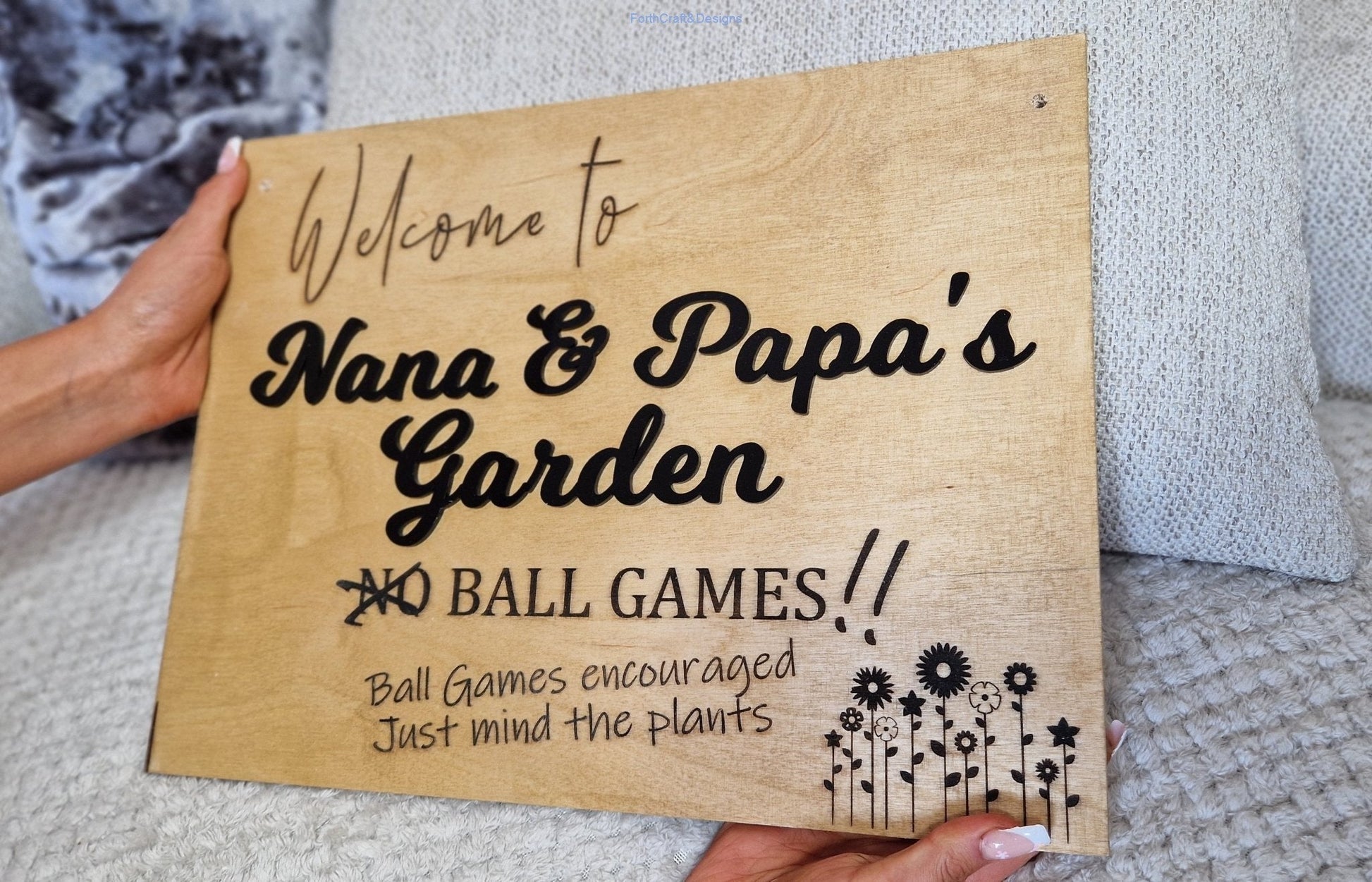 Personalised Garden Sign