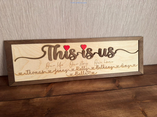 Personalised Home wooden wall signs-Forth Craft and Designs
