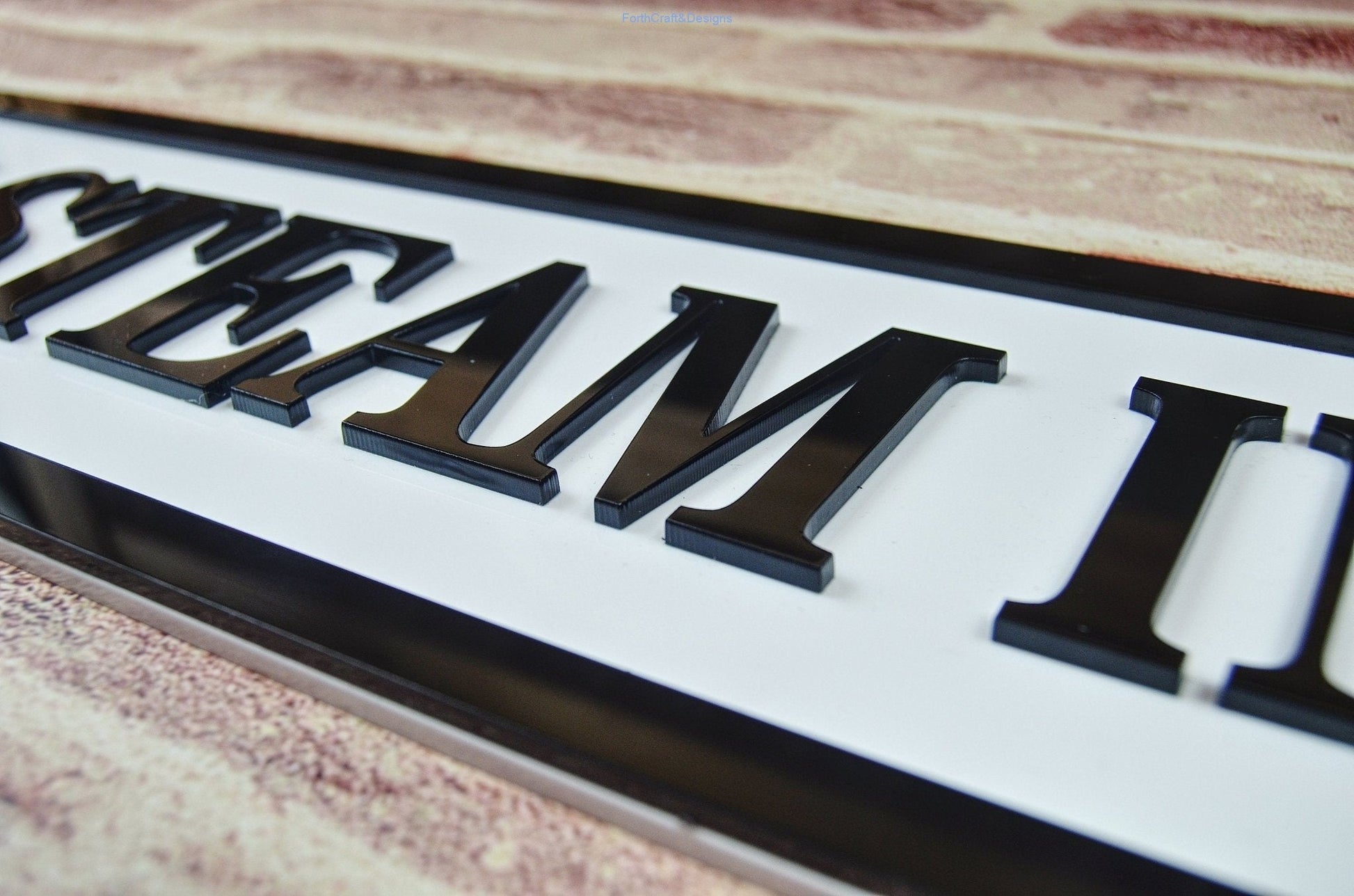 Personalised street sign