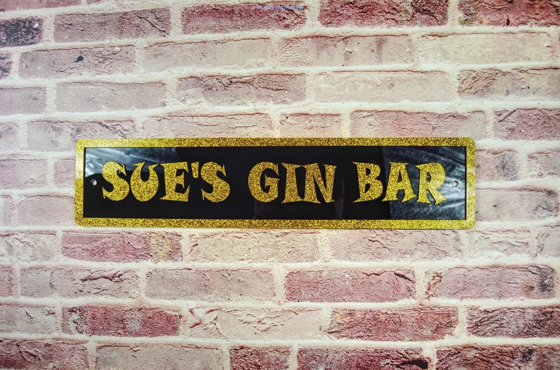 Personalised street sign