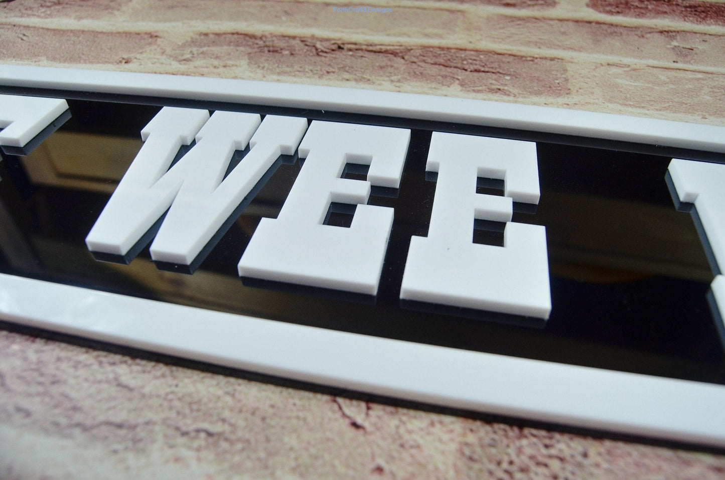 Personalised street sign