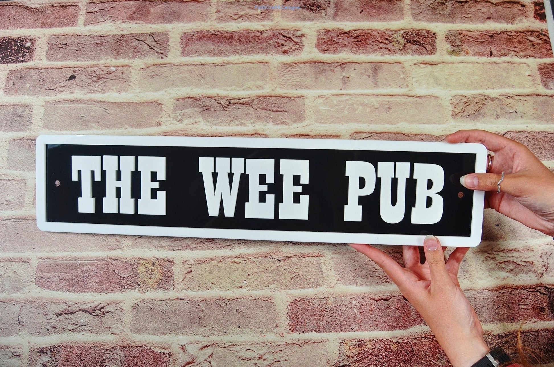 Personalised street sign