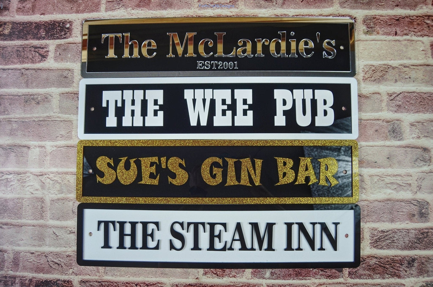 Personalised street sign
