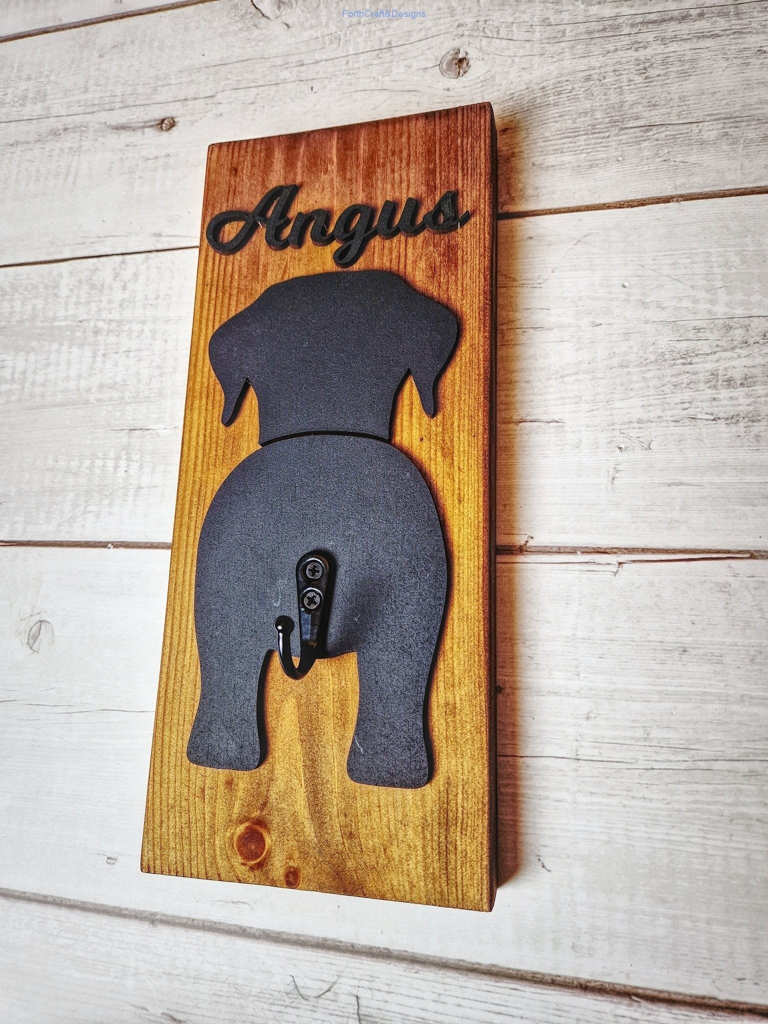 Dog sales leash hanger