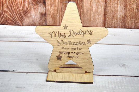 Personalized teacher gift-Forth Craft and Designs