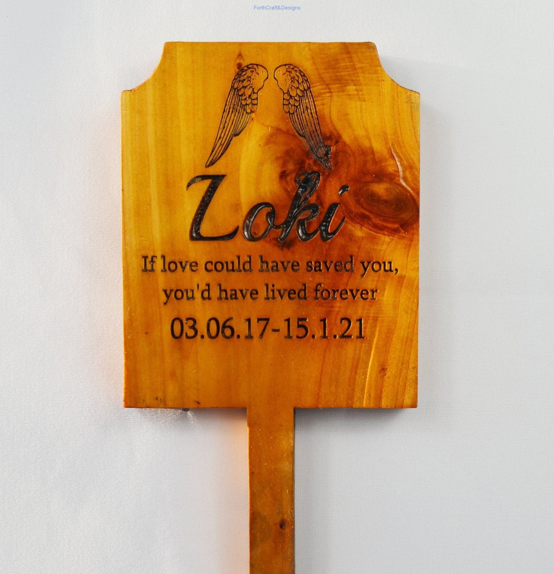 Pet Memorial Gift,-Forth Craft and Designs