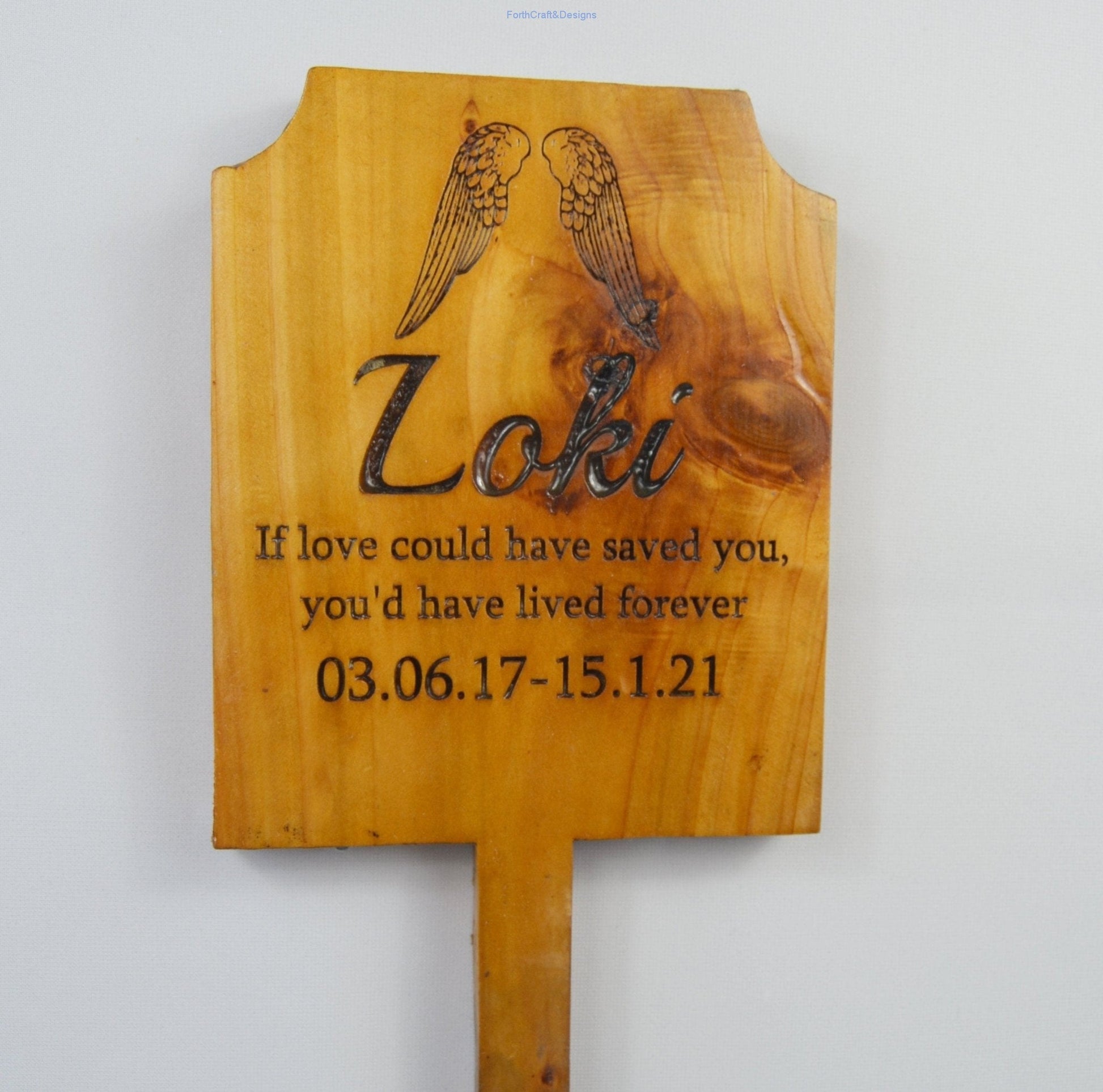 Pet Memorial Gift,-Forth Craft and Designs